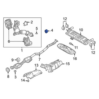 Mazda OE - Exhaust System Hanger