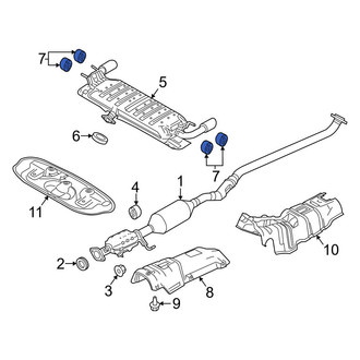 Mazda OE - Exhaust System Hanger