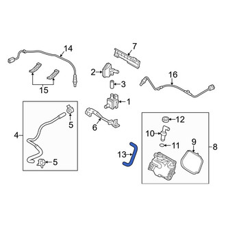 Mazda OE - PCV Valve Hose