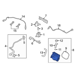 Mazda OE - Engine Crankcase Ventilation Cover