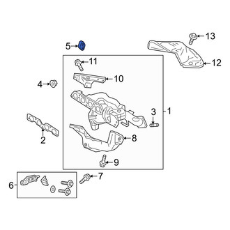 Mazda OE - Exhaust System Hanger