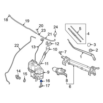Mazda OE - Washer Fluid Level Sensor