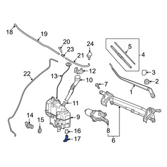 Mazda OE - Washer Fluid Level Sensor Seal