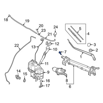 Mazda OE - Wiper Linkage Bolt