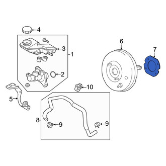 Mazda OE - Brake Master Cylinder Gasket