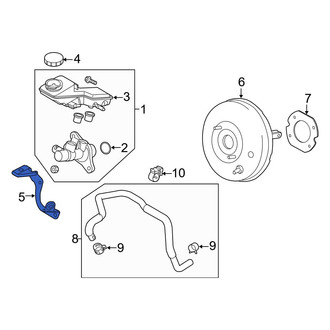 Mazda OE - Brake Master Cylinder Reservoir Bracket