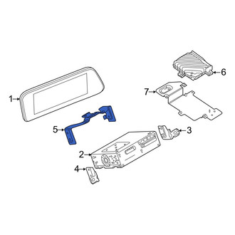 Mazda OE - Radio Bracket