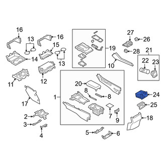 Mazda OE - Rear Audio Auxiliary Jack