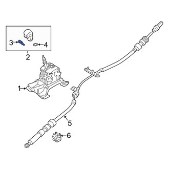 Mazda OE - Automatic Transmission Shift Lever Knob Cover