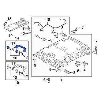Mazda OE - Front Interior Grab Bar