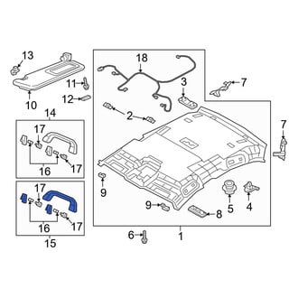 Mazda OE - Rear Left Interior Grab Bar