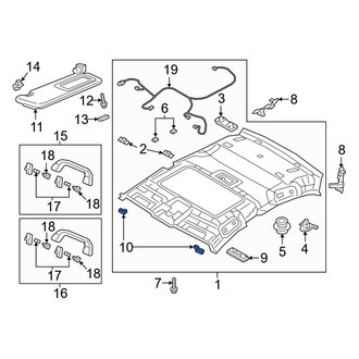 Mazda OE - Reading Light