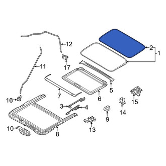 Mazda OE - Sunroof Seal