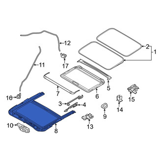 Mazda OE - Sunroof Frame