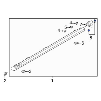Mazda OE - Stone Deflector Rivet