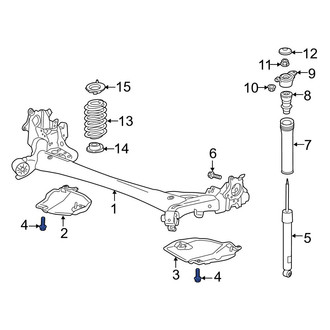 Mazda OE - Stone Guard Bolt