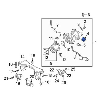 Mazda OE - Rear Drive Axle Shaft Seal
