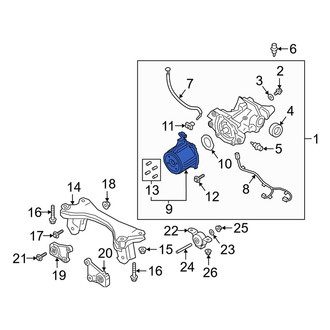 Mazda OE - Rear AWD Coupling Unit