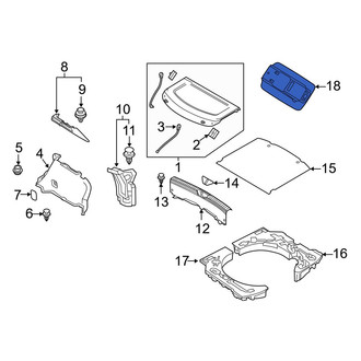 Mazda OE - Rear Cargo Area Light