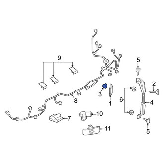 Mazda OE - Cruise Control Distance Sensor Nut