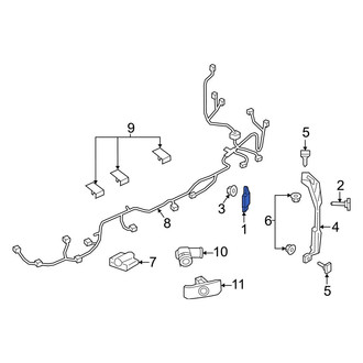 Mazda OE - Rear Blind Spot Detection System Warning Sensor