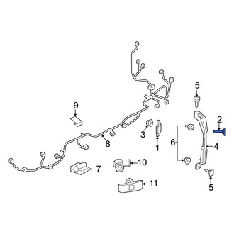 Mazda OE - Blind Spot Detection System Warning Sensor Bolt