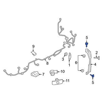 Mazda OE - Blind Spot Detection System Warning Sensor Bolt