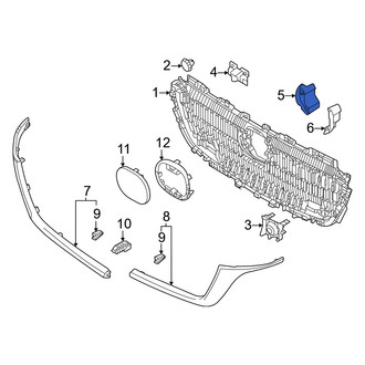 Mazda OE - Right Cruise Control Distance Sensor Cover