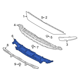 Mazda OE - Front Radiator Support Access Cover