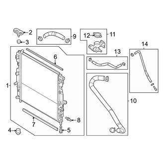 Mazda OE - Cooling - Radiator & Components