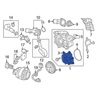 Mazda OE - Engine Water Pump