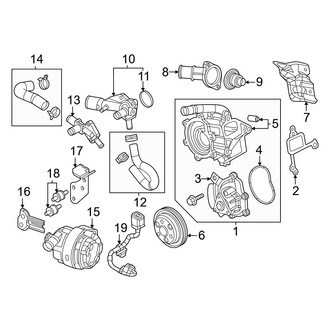 Mazda OE - Cooling - Water Pump