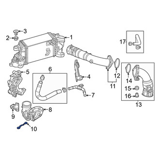Mazda OE - Intercooler Pipe Bracket