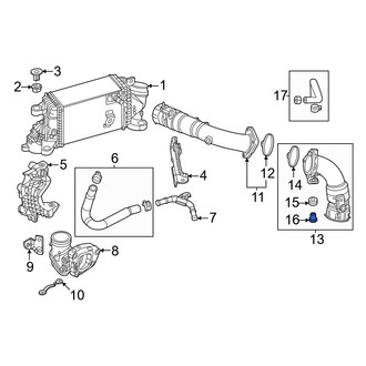 Mazda OE - Intercooler Pipe Sleeve