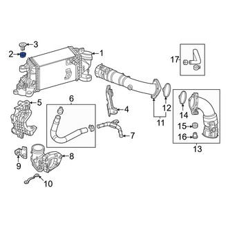Mazda OE - Intercooler Insulator