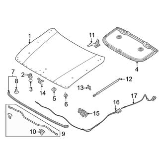 Mazda OE - Hood & Components