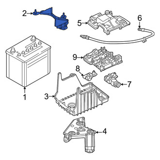 Mazda OE - Battery Hold Down