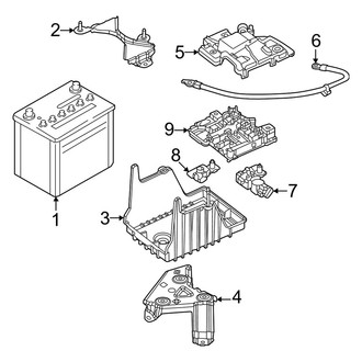 Mazda OE - Electrical - Battery (Conventional)