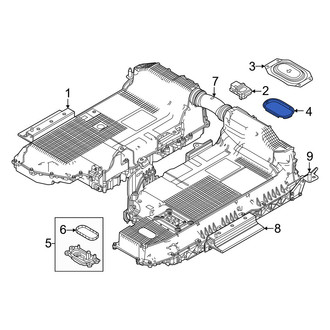 Mazda OE - Trunk Floor Access Cover Seal