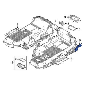 Mazda OE - Rear Right Drive Motor Battery Pack Bracket
