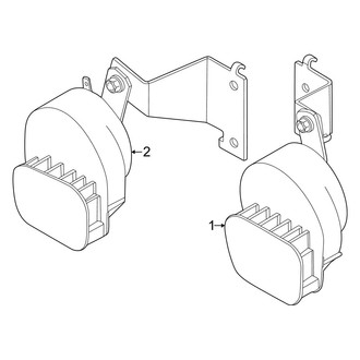 Mazda OE - Electrical - Horn (PHEV / Turbo / Turbo S)
