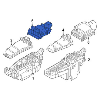 Mazda OE - Rear Right Fuse and Relay Center Cover