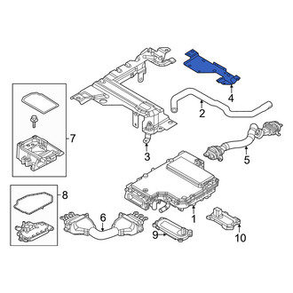 Mazda OE - Rear Drive Motor Inverter Bracket