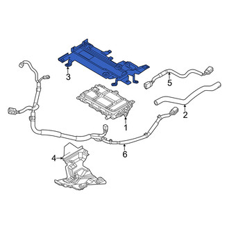 Mazda OE - Upper Hybrid Voltage Converter Bracket