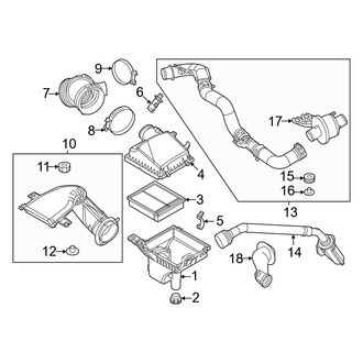 Mazda OE - Engine / Transaxle - Air Intake