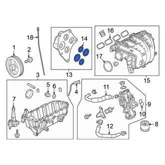 Mazda OE - Engine Oil Cooler O-Ring