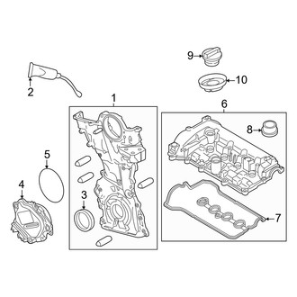 Mazda OE - Engine / Transaxle - Valve & Timing Covers