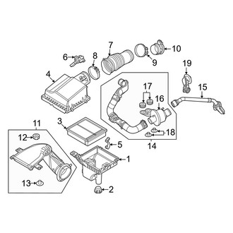 Mazda OE - Engine - Air Intake (Turbo S)
