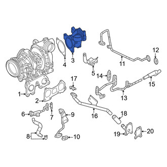 Mazda OE - Turbocharger Inlet Hose