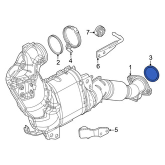 Mazda OE - Turbocharger Gasket